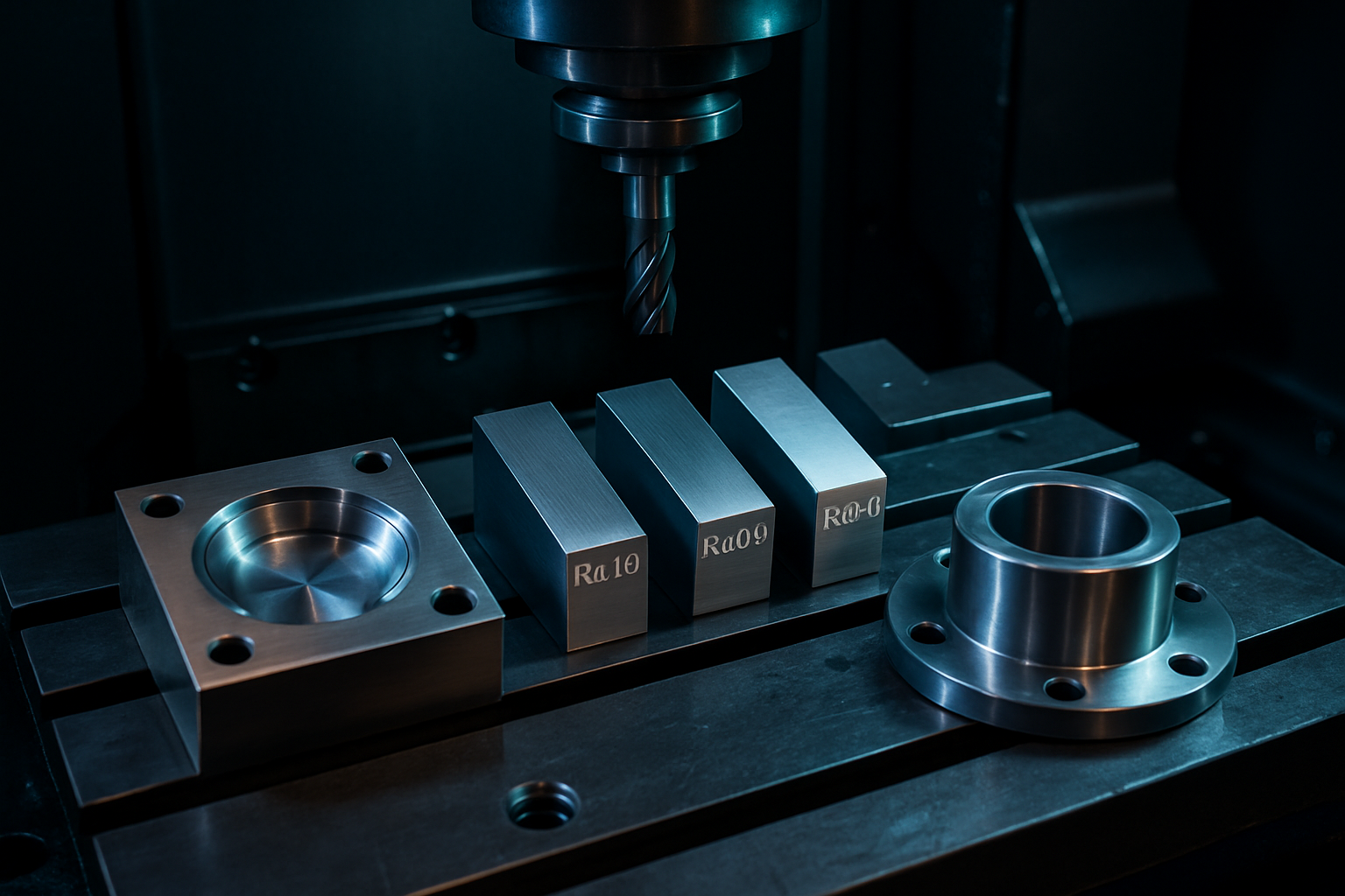 CNC Parts Surface Finish RA Values Selection Guide